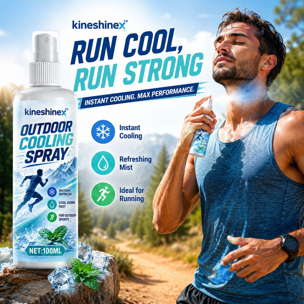 Outdoor Sport Gear - Outdoor Cooling Spray 100ml – Direct