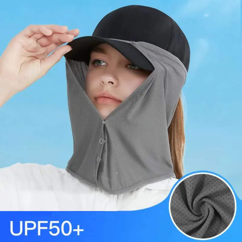 Outdoor Sport Hat - Sneldrogende vismuts Gezicht Hals Zonnescherm Maskers