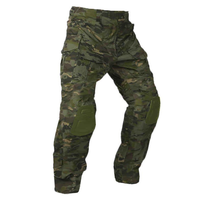 Outdoor Sport Climbing Gear - Combat Broek + Pads Elastische Sportbroek