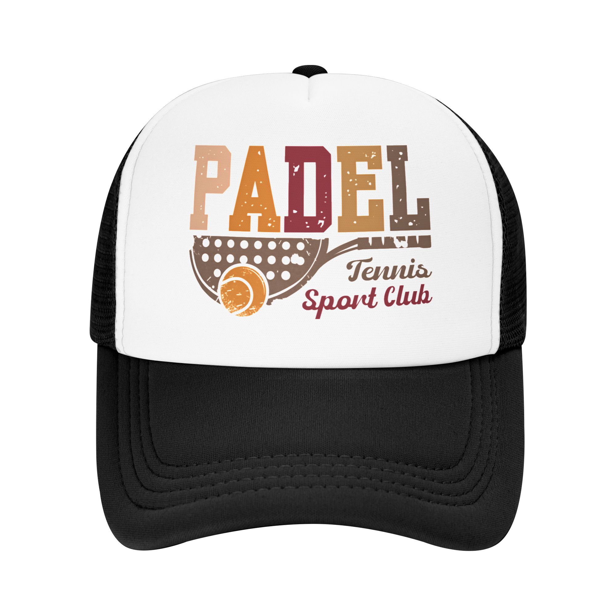 Outdoor Sport Club - Klassieke unisex padel tennis sportclub truckerhoed