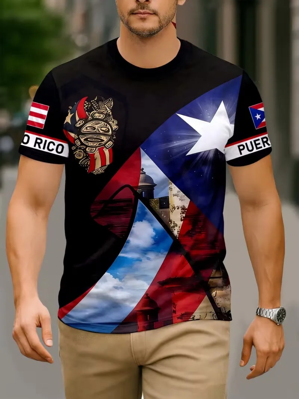 Puerto Rico Vlag 3D Print spor - Outdoor Sport Club recensie en prijs