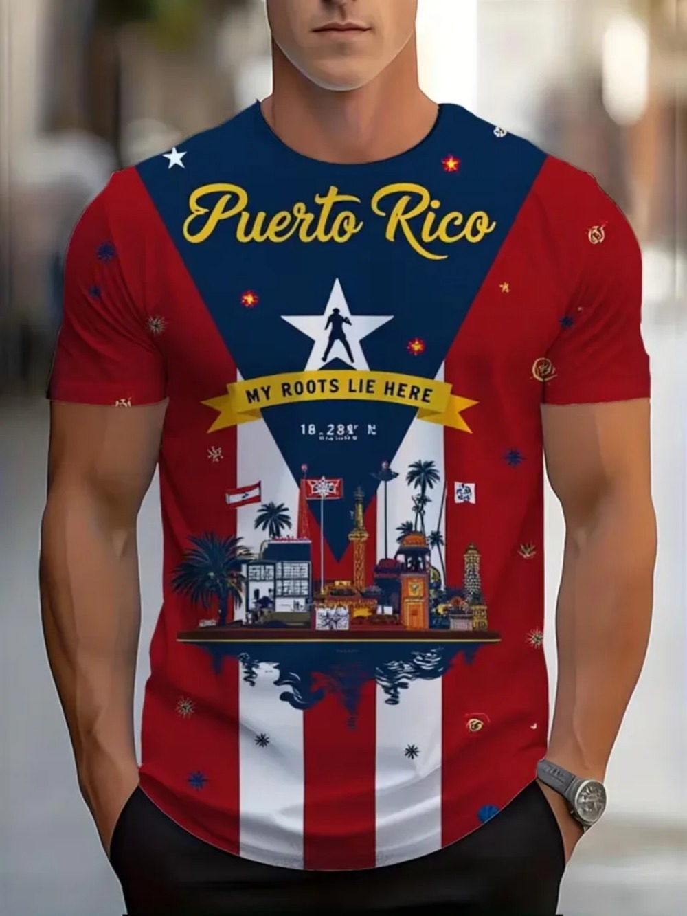 Puerto Rico Vlag 3D Print spor - Outdoor Sport Club recensie en prijs