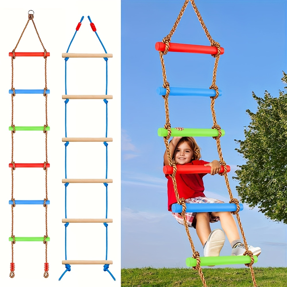 1pc Kleurrijke kinderklimladde - Outdoor Sport Climbing Gear recensie en prijs